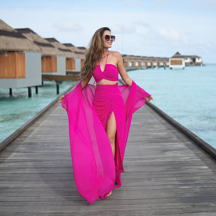 Aakriti Rana in Neon Nectar 3-Piece Set